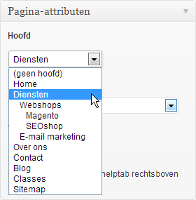 wordpress structuur 06