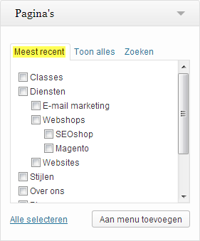 wordpress structuur 12